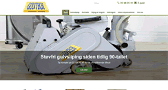 Desktop Screenshot of gulvtech.no